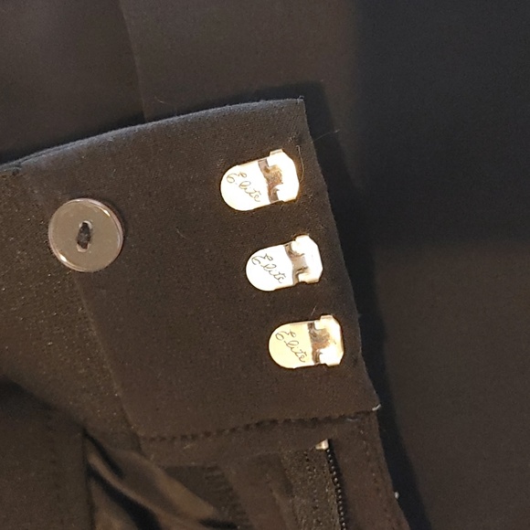 Apt 9. Black Trouser Pants Women's Size 12 Classic Dress Pant Or Business Casual - Picture 3 of 7